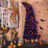 7ft Wizard Hat Shape Automatic Tree Structure PVC Material 1050 Branches 400 Lights 10 Functions 25044014