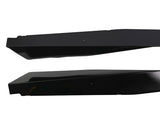 2x Black Side Skirt Extension Set fit for Corvette C8 2020-2024 Body Panel ABS 23629824