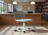 Modern Swivel Office Lobby Reception Chair for Professional Waiting Room, Pebble gray 40000504