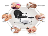 Pedicure Station Chair W/Footrest and Foot Basin, 360 Swivel Reclining Pedicure Chair w/Hydraulic 22388974