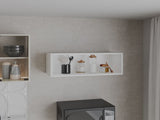 Wall Cabinet 12" H, 1 Spacious Shelf, White B097P250899