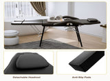 Portable Tattoo Chair with Adjustable Split Legs for Client, Mobile Spa Chair Foldable with Storage 72793511