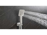 Wall Mounted Waterfall Rain Shower System With 3 Body Sprays & Handheld Shower W2287141427