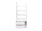 Night Stand with Bookshelf, Night Stand with 2 Storage Drawers for Bedroom 54152433
