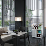 White Large Capacity Bamboo Cabinet Furniture for Bathroom Living Room Bathroom Bamboo W2207P242509