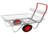 Garden Centre Trolley Heavy Duty Garden Utility Cart with Wheels, Rolling Storage Trolley for W465P320384
