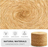 Handmade Woven Foot Stool Natural Seagrass Ottoman for Home Decor & Seating 34105486