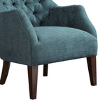 ZUN Hannah Button Tufted Wing Chair B03548235