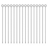 16 Panels Heavy Duty Metal Playpen with Self-Locking Gate, Extra Tall 40" Dog Fence Pet Exercise Pen W2887P314281