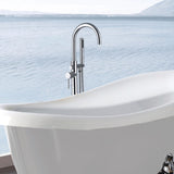 Freestanding Bathtub Faucet with Hand Shower W1533125161
