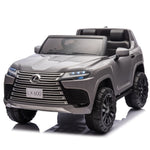 ZUN Licensed LEXUS LX600 24V Two-seater XXL Kids Ride On Car W/Parents Control,Seat width 20 W1396P190406