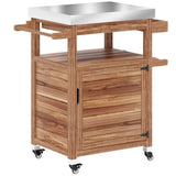 Outdoor Bar Cart Grill Table 50971937