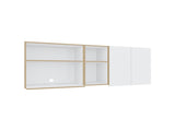 Wall Cabinet, 2 Doors, 4 Shelves B097P296857