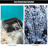 4-in-1 pond filtration pump with fountain and disinfection equipment, etc 84791620