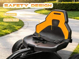 12V Electric Go Kart for Kids - Vibrant Orange Edition with Full Adjustable Speed System, 25735402
