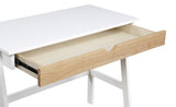 Hilton Desk In White/Natural 29281-WHN