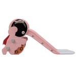 ZUN Toddler Slide for Indoor Use,Pink+White W2181P190005