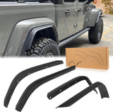 Front & Rear Fenders Compatible with 2020-2026 Jeep Wrangler Gladiator JT Sport & Willys W2801P235731
