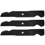 ZUN 3x Lawn Mower Blades 54 Inch for Craftsman Poulan Ayp/Electrolux R14459 187254 64385112