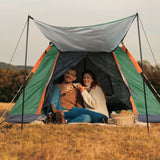 4-5 Person Pop-Up Camping Tent, Instant Setup Family Tent with 2 Mosquito Nets Windows, Portable for 22640167