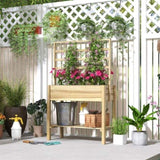 Raised Garden Bed/Garden Bed Galvanized Planter 41395062