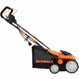 15" Electric Lawn Dethatcher w/ 50L Collection Bag Orange 60331946
