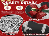 3-Piece Lighted Christmas Reindeer Family Set Outdoor Decorations, Weather Proof 2D Deer Family Set 16055892