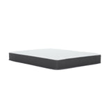 8 in. Pocket Spring Hybrid Bed in a Box Mattress, Full, Soft Gel Memory Foam Mattress, White/Gray B011P204490