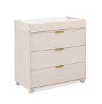 ZUN Pixie 3 Drawer Dresser in Washed Natural B022P204848