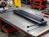 36-Inch Portable Sheet Metal Bending Brake, 0130&deg Adjustable Angle, Extended Handle for Furnace & 20397387