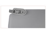 Front Left Driver Side Gray Sun Visor for Hyundai Accent 1E 1.6L GAS DOHC 852101R000 31536060