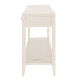 U_STYLE High-Quality Entryway Console Table with Vertical Stripe Drawers, Long Legs,Suitable for N711P190531K