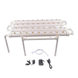 Floor Standing Hydroponics Growing Planting System Kit, Soilless Cultivation PVC Pipes for Gardening 15669775