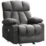 ZUN Recliner Chair ,with vibration massage and heating ergonomic living room adult lounge chair, with W1521P264878