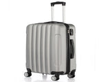 3-in-1 Multifunctional Large Capacity Traveling Storage Suitcase Silver Gray 52264925