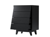 4 Drawer Double Dresser Features Vintage-style and Bevel Design 92816844