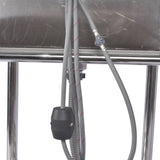 Silver Free Standing Stainless Steel Commercial Sink Utility Sink 23.6 for Restaurant, 66127683