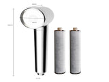 Pressurized Beauty Shower Filter Head SPA Handled Sprinkling Shower Nozzle with Carbon Fiber Filter 43674707