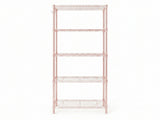 5-layer adjustable shelf with adjustable spacing, pin-type deformable structure, adjustable feet, 85764871