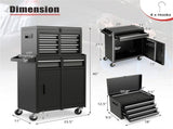 Rolling Tool Chest with 5 Sliding Lockable Drawers 92891956