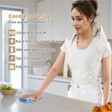 Neck Shoulder Massager - 4D Deep Tissue Kneading, 2 Modes & 2-Level Heat , Hands-Free 26358181