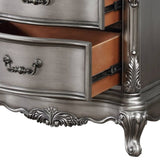 Antique Platinum 2-drawer Nightstand B062P181341