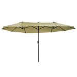 ZUN Outdoor beach umbrella/Double-Sided Market Umbrella （Prohibited by WalMart） 97689925