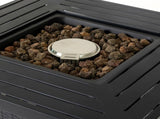 28-inch Iron Square Propane Fire Pit Table W3131P277175