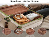 4 Piece Luggage Set Suitcase Set, ABS Hard Shell Lightweight Expandable Travel Luggage with 4 76669122