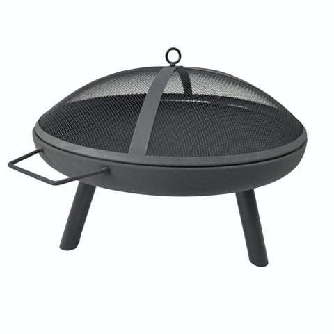 ZUN Fireplace Portable Fire Pit Grill Fire Pit Backyard Party Stove Round 71521532