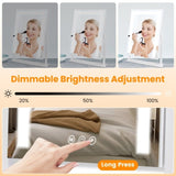 Lighted Makeup Mirror, 15.74X11.81 Hollywood Vanity Mirror with Led Lights, Three Color Lighting 78293158