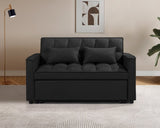 Pull Out Couch Bed-3 in 1 Convertible Sofa Upgraded wear-resistant suede fabric Sleeper Chair W1910P268878