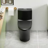 1.1/1.60 GPF Dual-Flush One Piece Toilet,Button on Tank top S-trap, Water-Saving Elongated Comfort W3192P277904