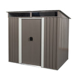6ft x 5ft Outdoor Metal Storage Transparent plate W54057425